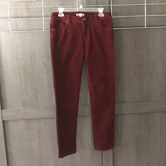 CAbi Pants - cabi Red Corduroy Pants— Size 6 NWOT